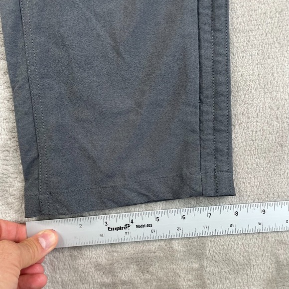 Kuhl Trekr Pants Women 12 Short Gray Cargo Cinch Leg Outdoor Hiking Performance - Picture 8 of 12